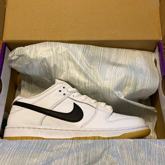 Nike SB Dunk white/gum - Picture 1 of 1